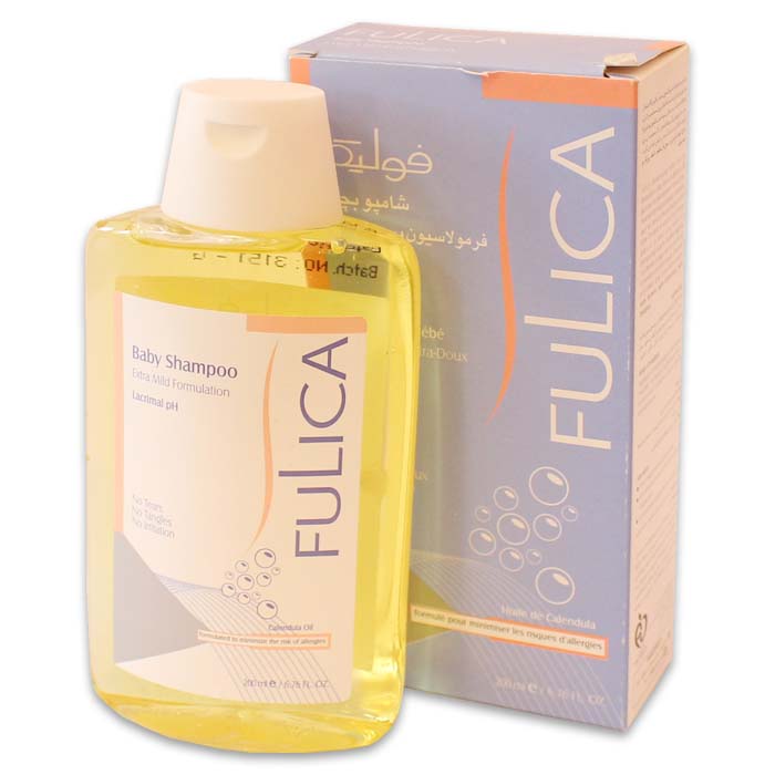 شامپو بچه با فرمولاسیون بسیار ملایم فولیکا FULICA BABY SHAMPOO