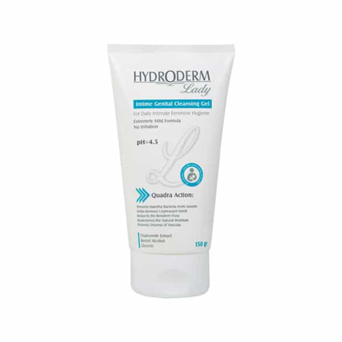 ژل بهداشتي بانوان هيدرودرم لیدی INTIME GENITAL CLEANSING GEL HYDRODERM