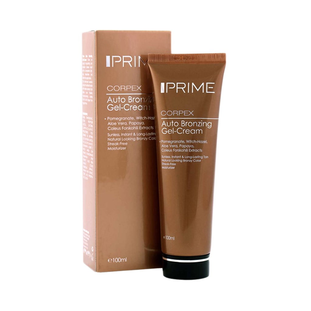 ژل کرم برنزه کننده پرایم CORPEX AUTO BRONZING GEL-CREAM PRIME