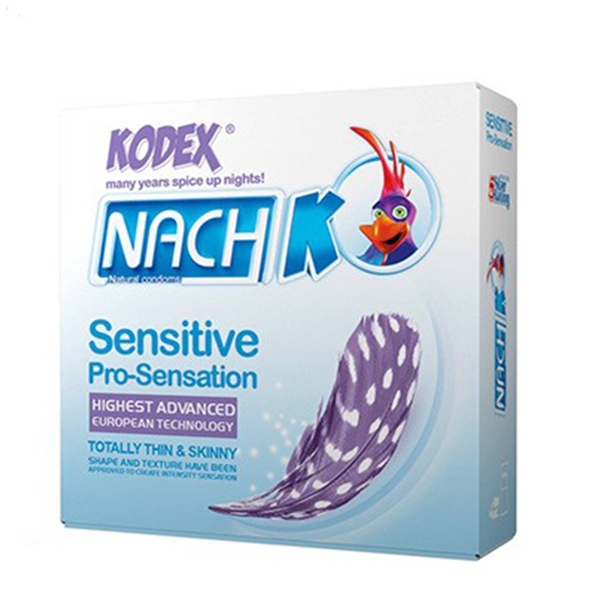 کاندوم ضد حساسیت 3 عددی کودکس SENSITIVE PRO-SENSATION CONDOM KODEX