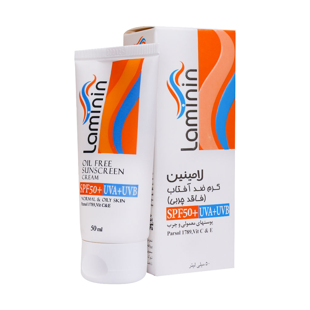 کرم ضد آفتاب فاقد چربی SPF 60 لامینین SUNSCREEN CREAM SPF 60 LAMININ