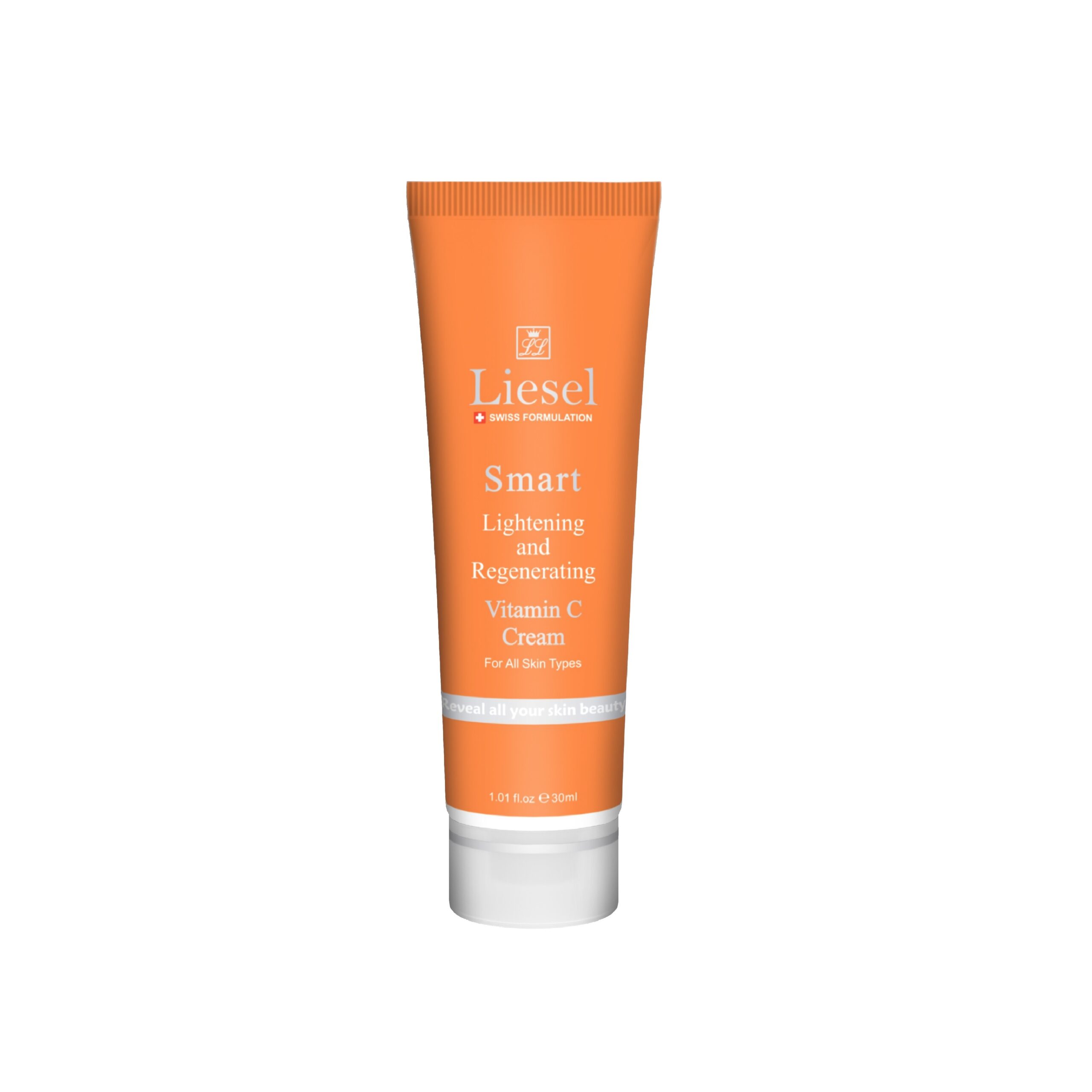 کرم روشن کننده حاوی ویتامین C اسمارت لایسل LIESEL SMART LIGHTENING AND REGENERATING VITAMIN C CREAM