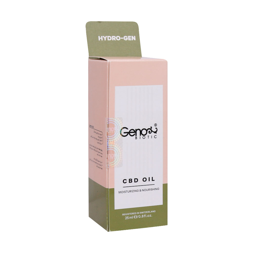 روغن رطوبت رسان صورت و گردن ژنوبایوتیک GENO BIOTIC MOISTURIZING OIL FOR FACE AND NECK SERUM