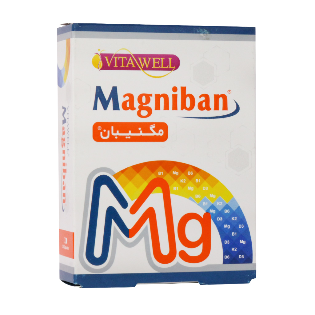 کپسول مگنیبان ویتاول ۳۰ عدد VITAWELL MAGNIBAN ۳۰ CAPSULES