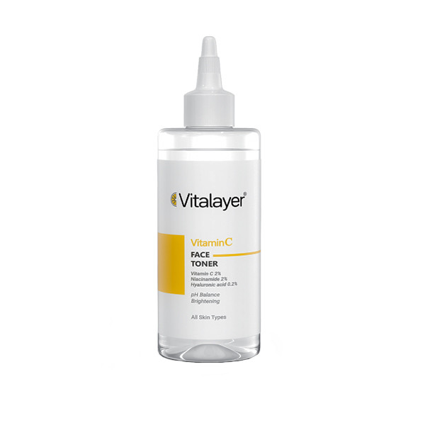 تونر پاک کننده صورت ویتامین سی ویتالیر VITAMIN C FACE TONER VITALAYER